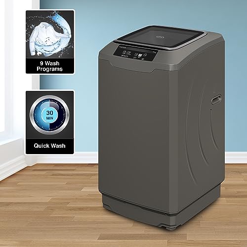 Image of Godrej 7 Kg 5 Star Fully-Automatic Top Load Washing Machine Appliance With Roller Coaster Wash (WTEON ALR C 70 5.0 ROGR, Royal Grey)
