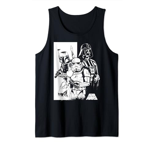 Débardeur Star Wars Godfathers Three Logo noir pour homme
