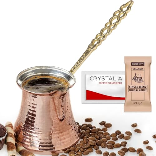Volarium Large Hammered Turkish Coffee Pot
