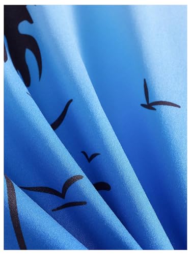 Men's 2 Piece Summer Outfits Tropical Sleeveless Tank Top and Shorts Set Vacation Beach Outfits3