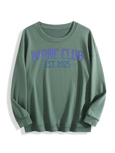 We Do Not Care Club Sweatshirt We Do Not Care Club Pullover Novelty Crewneck Tops For Women Men