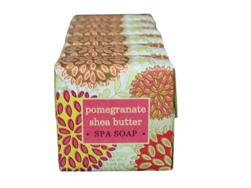 French Milled Soap Favors (Set of 12) (Pomegranate Shea Butter)