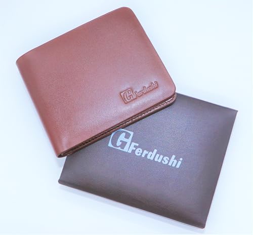 Slim Wallet Genuine Leather bifold wallet | Mens Wallet| Bifold wallet with Holds Up to 10 Card Pocket, Durable Anti-Scratch Leather, Ideal Gift for Father's Day, Birthdays & Special Occasions3
