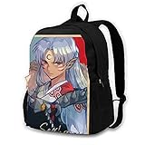 sesshomaru x inuyasha Unisex, kann von Erwachsenen, Jugendlichen und älteren Kindern verwendet werden. Sie können Ihren Bedarf anhand der Größe bestimmen. Dieser Rucksack eignet sich für Schule, Reisen, Bergsteigen, geschäftliche Arbeit, Einkaufen, Outdoor-Sport und andere Aktivitäten. Gleichzeitig ist dies ein praktisches Geschenk. Ob für Schule, Reise oder Beruf, Sie werden sich über diesen multifunktionalen Rucksack sehr freuen.