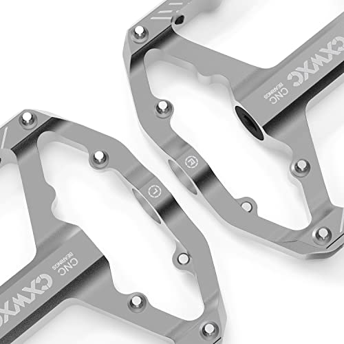Pédales de vélo plateforme antidérapante en aluminium pour cyclisme