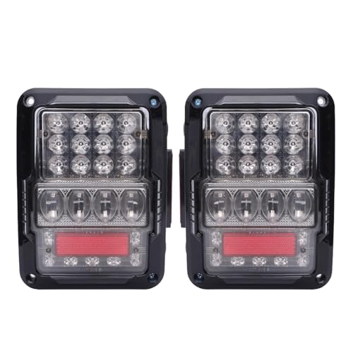 Feu arrière pour Jeep Wrangler JK clignotant intégré style S type B US