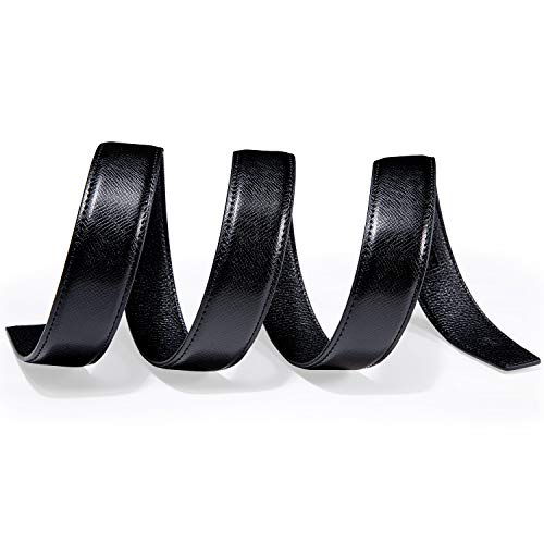 Image of Dubulle Men's Ratchet Belt Gold /Black /Red /Green /Blue /White Automatic Buckle Business Casual Belt Gift - Adjustable Fit