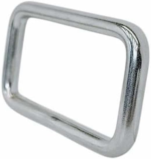 4 Pcs Marine 5/16" x 3" Rectangular Ring Link Rectangle Loop T304 Stainless Steel, 1100 Lb WLL