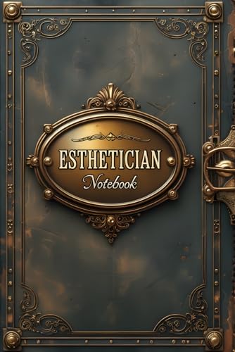 Esthetician notebook: lined journal for men women coworker