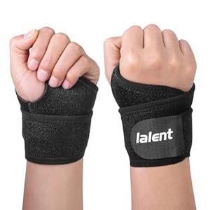 Adjustable Wrist Support Brace for Carpal Tunnel, Arthritis & Tendonitis – Left/Right Hand Design for Women & Men, Gym, Office, Sports Comfort Fit (Left Hand)