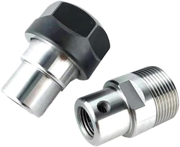 High Precision ER11 ER16 ER20 ER25 Thread Tool Post for Engraving Machine - 30000 RPM Motor Spindle Holder,1pcs(C20-ER20 (5-8 16unf))