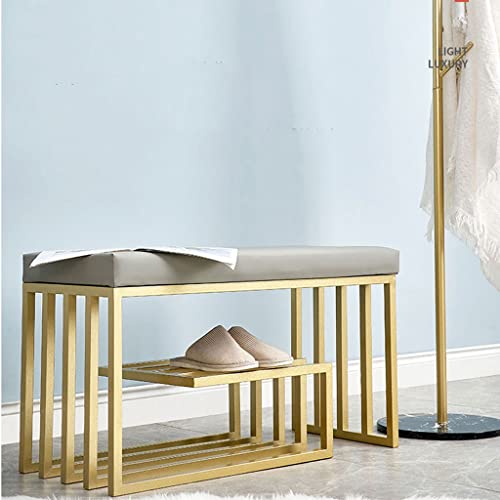 Tabouret à langer et rangement de chaussures pour une entrée ordonnée - 3