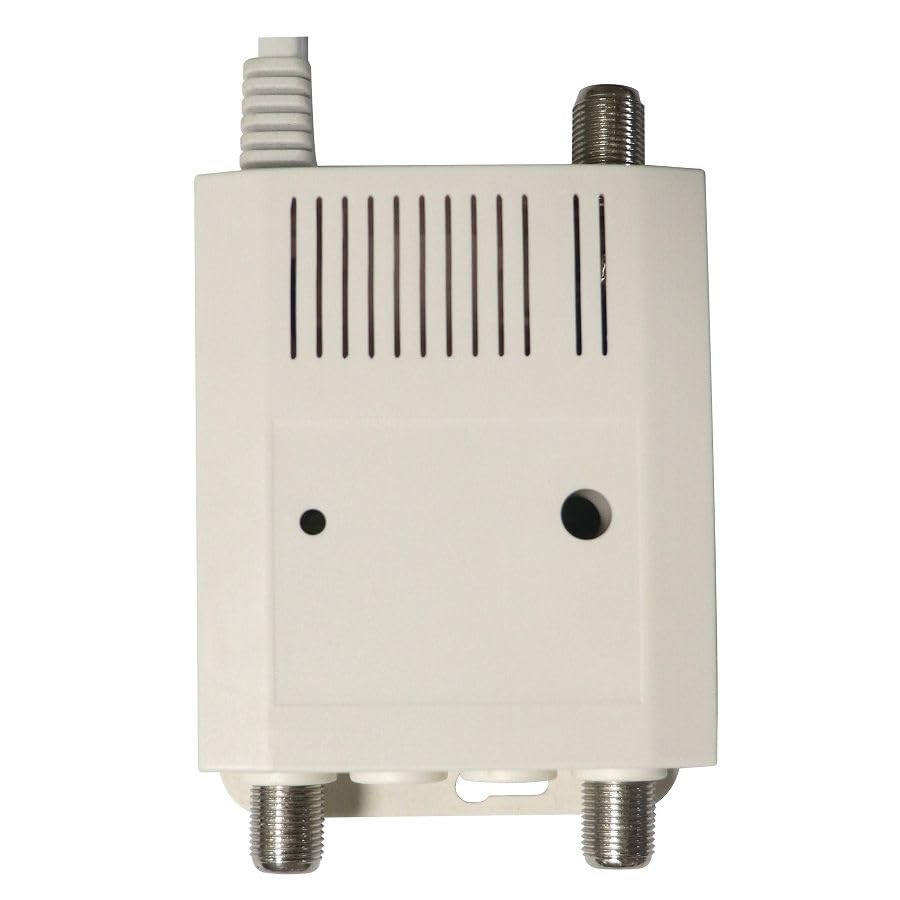 WEB Amplificatore Antenna TV Interno STA-102G – 1 Ingresso 2 Uscite – Guadagno Regolabile 8-23dB – Filtro LTE/5G – Potenziatore Segnale Digitale VHF/UHF 220V