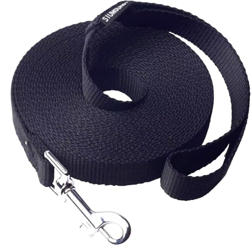 Siumouhoi Dog/Puppy Obedience Recall Training Agility Lead - 20ft Long Training Leash，3/4in Wide...