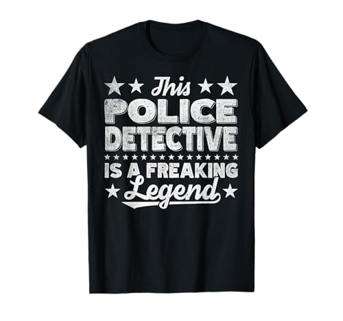 Funny Profession Quote Police Detective Camiseta