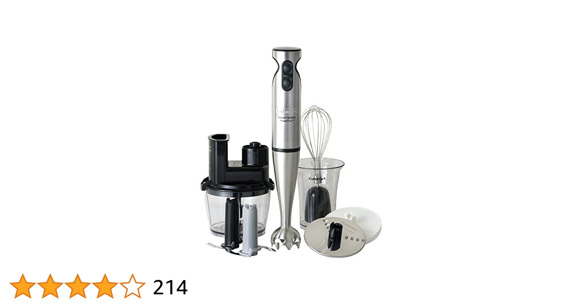 クイジナート ハンドブレンダー 1台7役 スマートスティック CSB-80JBS Amazon | Cuisinart (クイジナート) ハンドブレンダー 1台7役