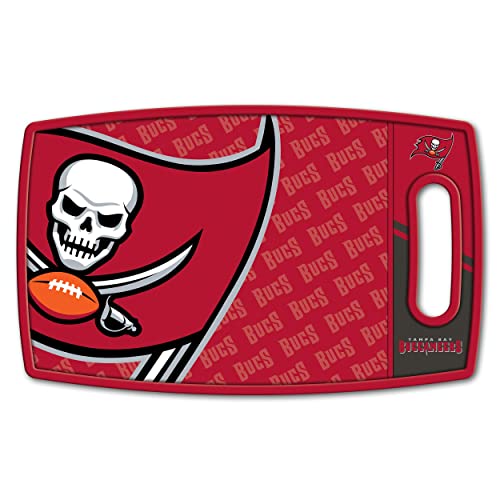 Image of YouTheFan NFL Tampa Bay Buccaneers Logo Series Cutting Board