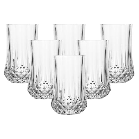 Simpa Diamond Etched Hi-Ball Glasses Set Cover