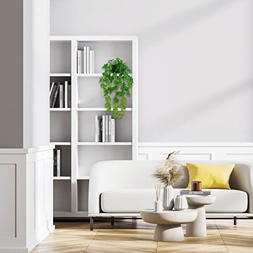 Cewor 1 Pack Fake Hanging Plants Small Artificial Potted Plants Faux Hanging Ivy Vines For Office Shelves Room Decor Indoor (Green) #TOP6