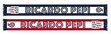 RUFFNECK Official USMNT Ricardo Pepi USA Soccer Scarf | Premium Jacquard Knit Neck Scarf for Women and Men | Officially Licensed US Soccer Apparel (Ricardo Pepi)