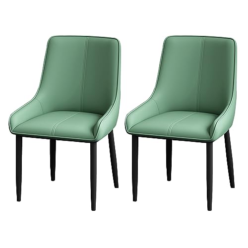 Chaise de salle à manger lot de 2 chaises de cuisine simili cuir salon
