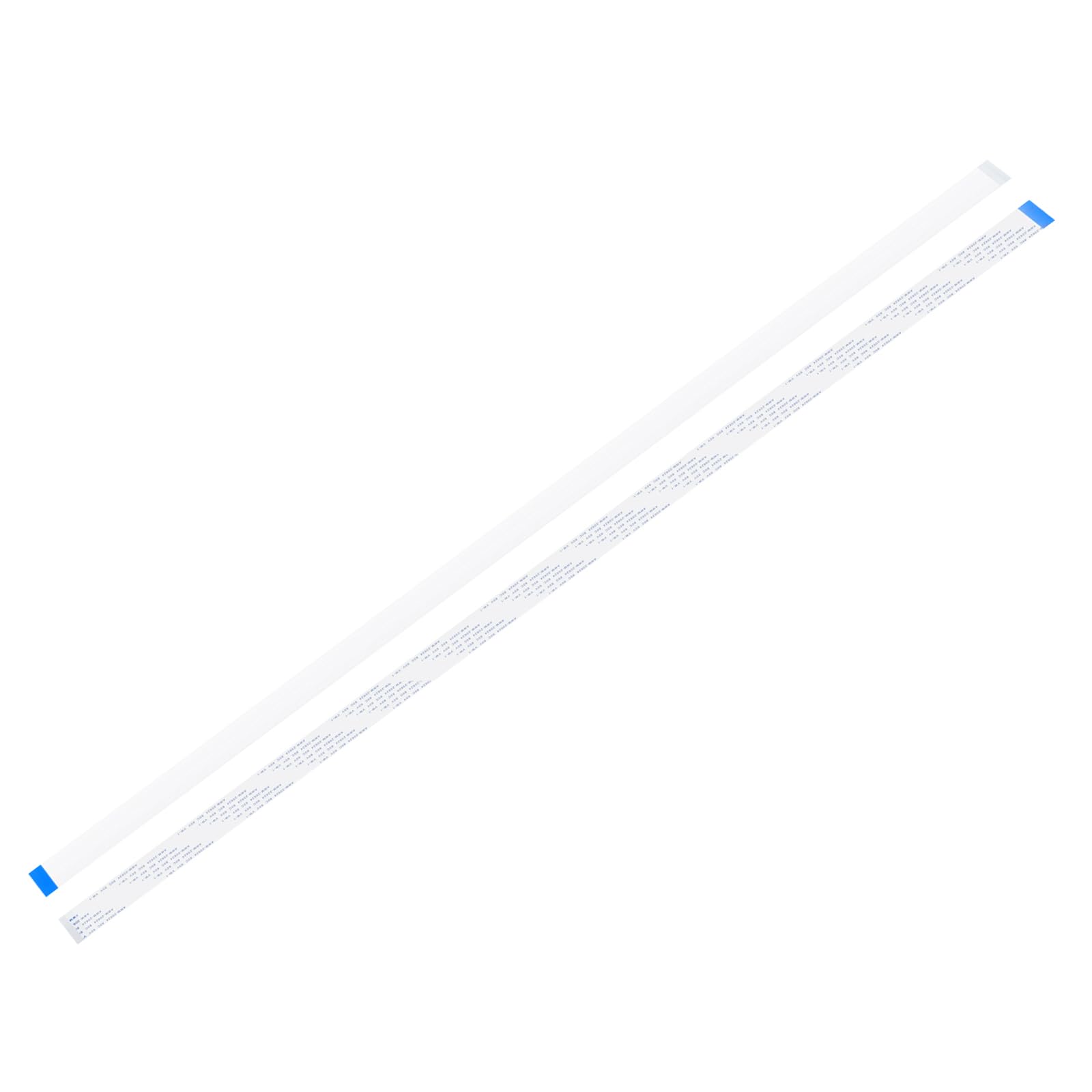 sourcing map 5pcs FFC Flexible Flat Cable, 40 Pins 0.5 mm Pitch 1000mm FPC FFC Flexible Ribbon Cable for LCD TV Car Audio DVD Player Laptop (B Type)