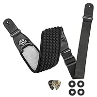 Amazon | [LEKATO] ギターストラップ ストラップ ベースストラップ