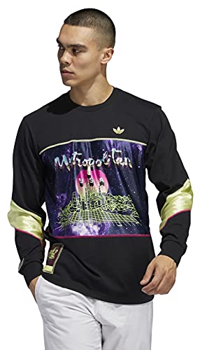 T-shirt manches longues adidas x Metro Longsleeve bicolore au design moderne