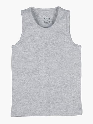 Image of KiddoPanti Boys 100% Cotton Rib Vest Pack of 3