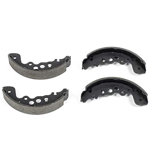 Image of PowerStop Rear Parking Brake Shoes for Chevrolet Tracker 1999-04 |Suzuki Grand Vitara 1999-05 |Vitara 1999-04 - Brake Shoe Replacement, B738
