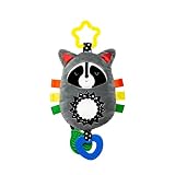 Kalianii Squish 'N Play Raccoon Activity Toy- Multi-Sensory Learning Baby Toy - Stroller Toy, Car Se