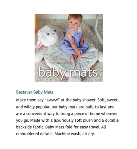 Image of Mary Meyer Bestever Baby Mat, Elephant Pink