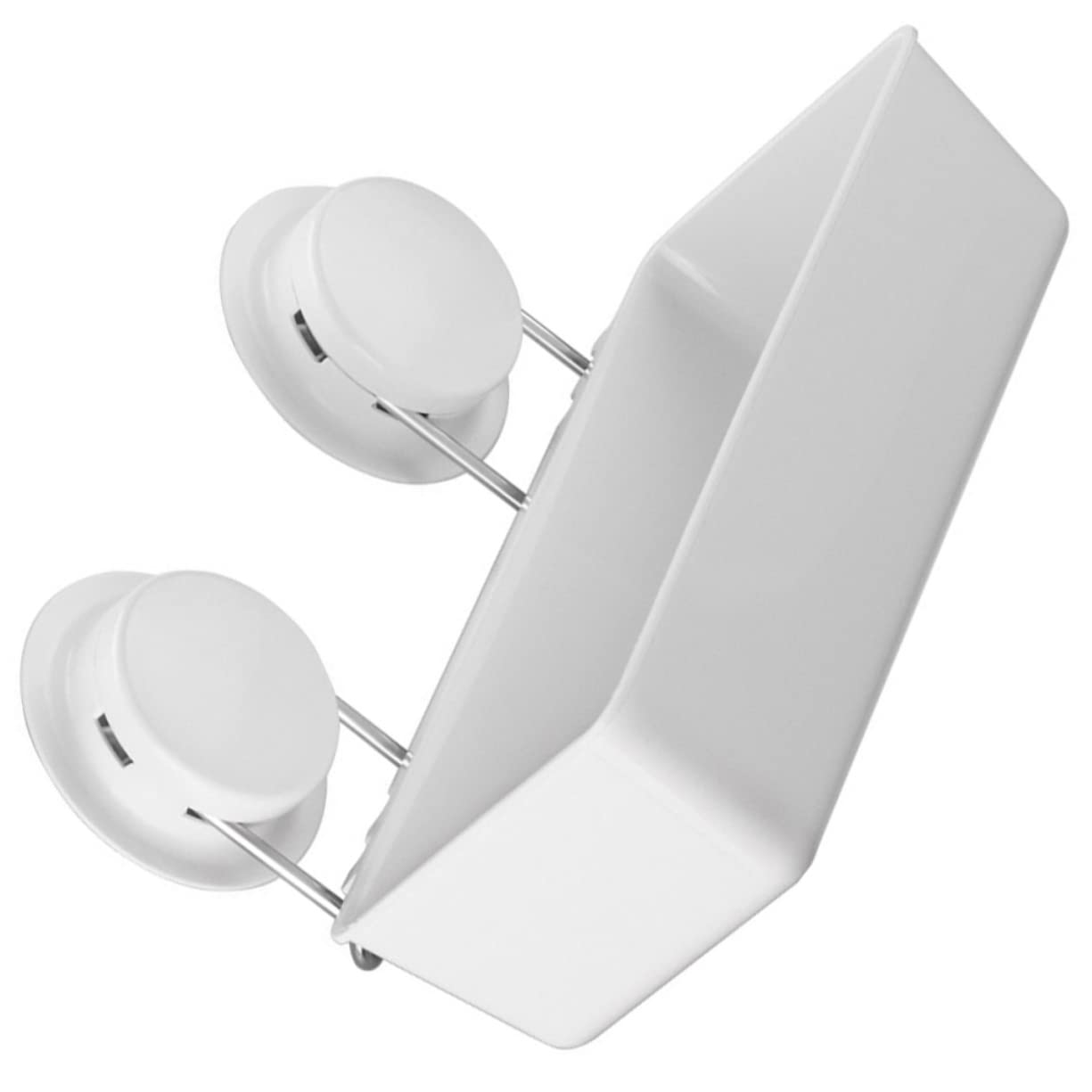 Supporto da Parete Ventosa Custodia Portaoggetti per Bagno Doccia Organizer Portaoggetti per Cucina Montaggio Parete per Casa Supporto Doccia Ventosa