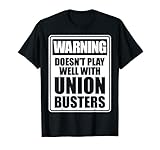 Esta camisa de apoyo solidario de la unión es una idea de regalo perfecta para cualquier amigo y familia profesional. Impresionante idea de regalo para el día del trabajo, un cumpleaños, Halloween, Acción de Gracias o Navidad.
