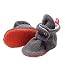 Zutano Baby Contrast Cozie Booties Gray Gray 6 Months