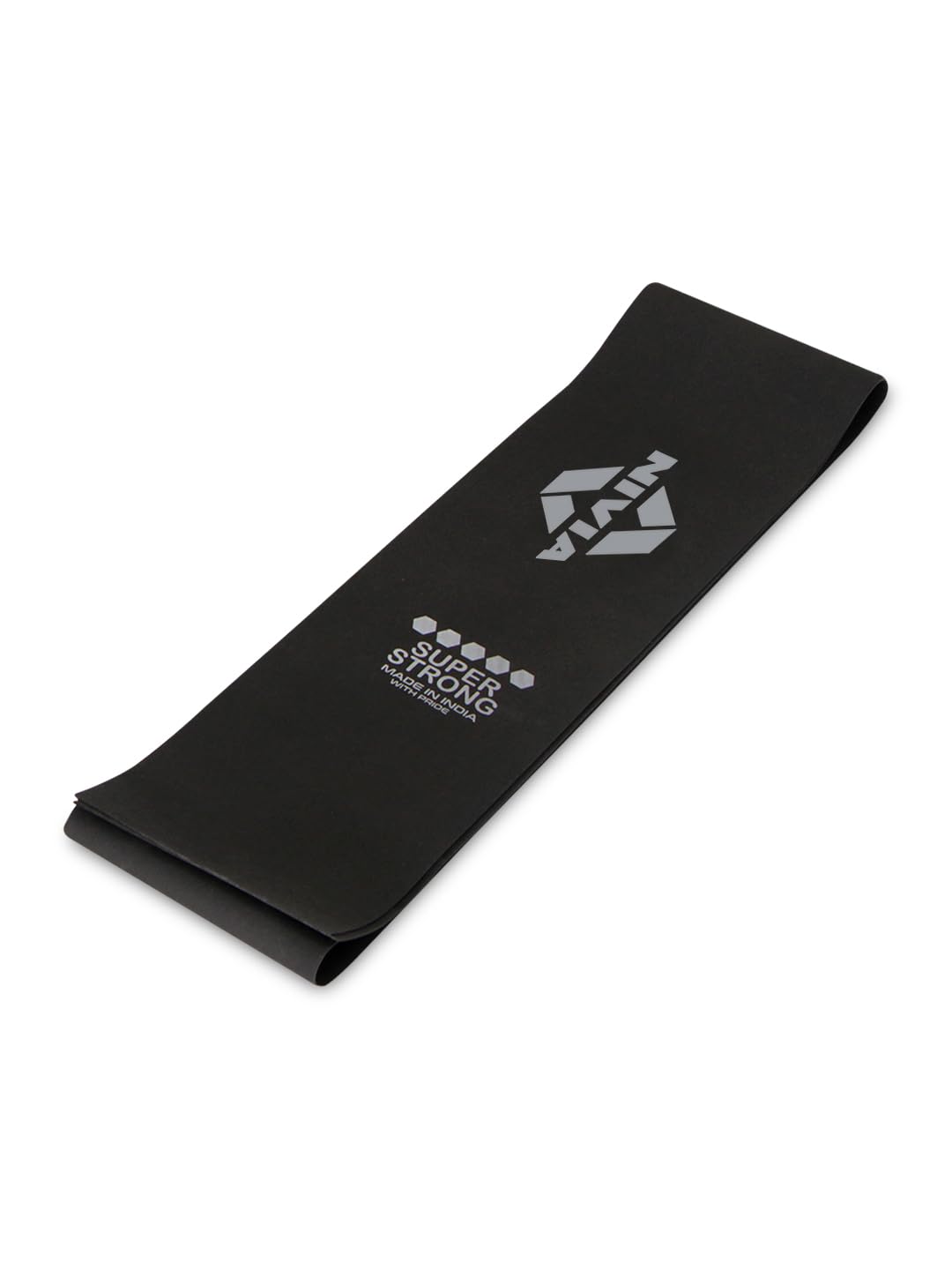Nivia Resistance Exercise Band (Black) Super Strong-image-16