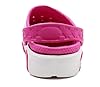 IMTY Womens Clogs Lightweight EVA Breathable Beach Summer Sandals Ladies Garden Hospital Shower Pool Shoes (White/Fuchsia, UK Footwear Size System, Adult, Women, Numeric, Medium, 6) #4