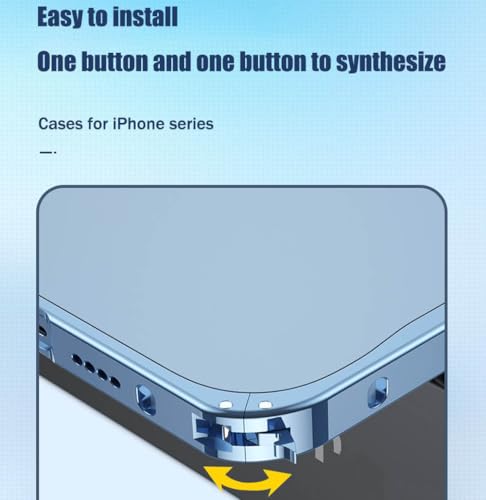 Coque antichoc iPhone 13 en aluminium pour éviter les rayures au dos - 6