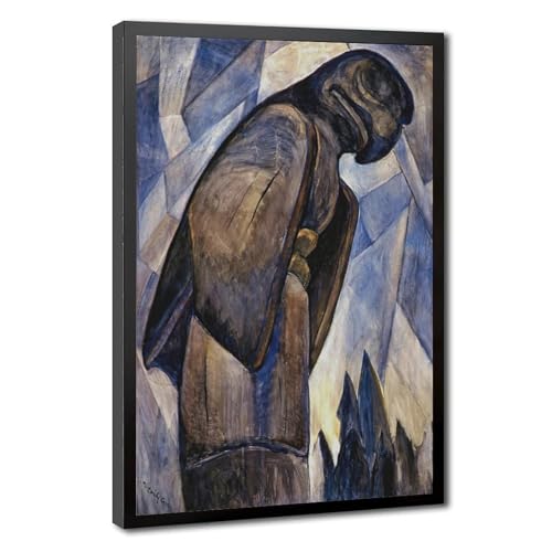 Impression sur toile Big Eagle Emily Carr tableau suspendu 20x30 cm pour bureau
