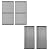 Grill Replacement Parts for Charbroil TRU-Infrared 463644220 463642316 466642416 463632320 Gas Grill, Emitter Plates & Cooking Grates for G362-2100-W1 G369-0030-W1
