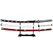 Logest Zoro Replica Sword - Exact Replica from The Anime - Use for Arts Role Play Cosplay or Décor with Belt and Stand