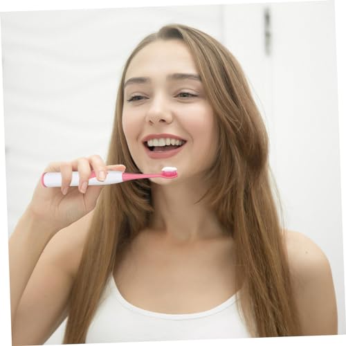 Ipetboom Elektrische Zahnbürste Für Erwachsene Tragbar Und Leicht Mit Akustischer Vibrationstechnologie Für Gründliche Ergonomisches Design Hohe Und Verschleißfest – Bild 4