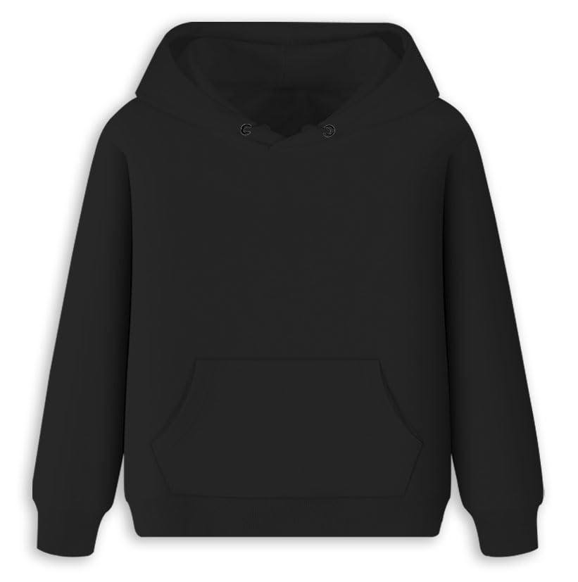 Image of Betusline Cute Outfits for Girls, Hooded Crop Top + Jogger Sweatsuits Sets, 4-14 Years