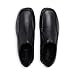 Kickers Men's Fragma Slip On Moc Toe Comfortable Leather Shoes | Smart Everyday School Look | Easy Slip-On Style, Cushioned for All-Day Wear, Black, (41)