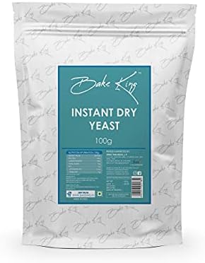 BAKE KING Instant Dry Yeast 100 GM Instant Yeast for Pizza Base & Baking