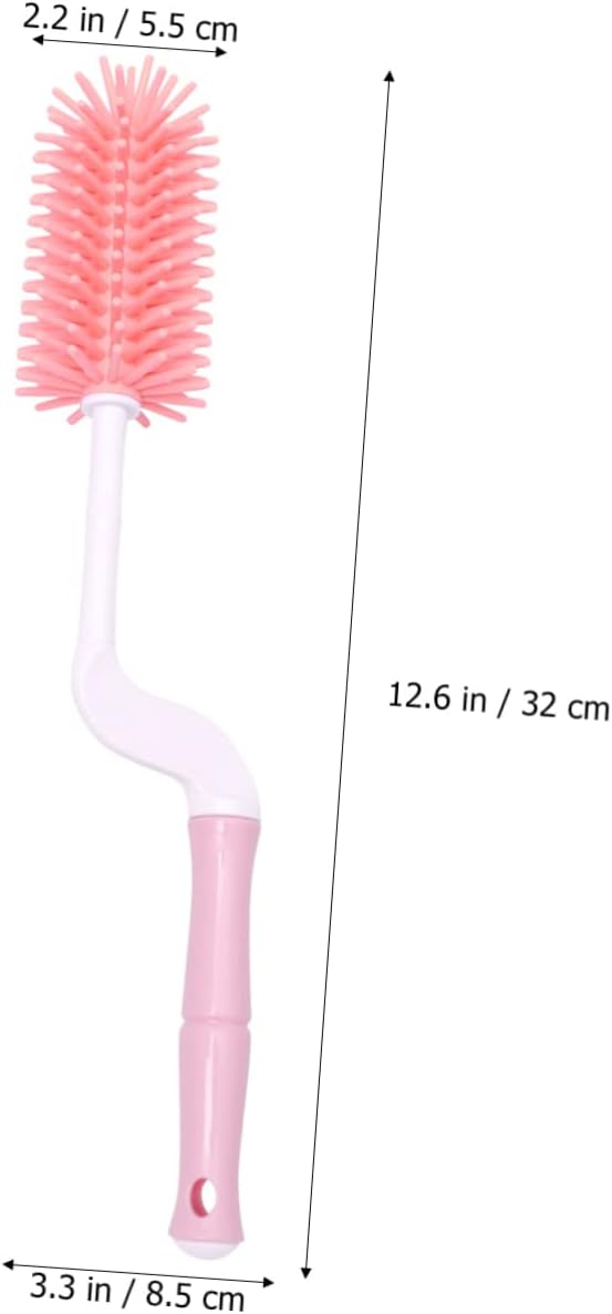 1set Bottle Brush Set Feeding Bottle Cleaner Pacifier Brush Newborn Nursing Accessories Cleaning Tool for Mom image 4 of 9 B0DVMPN9KT