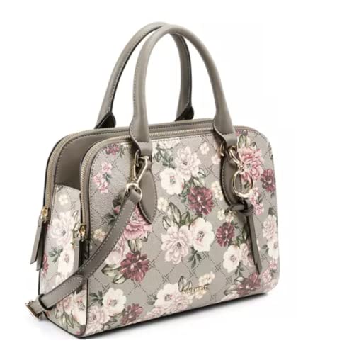 NINE WEST CYRA A List Satchel, Floral Logo