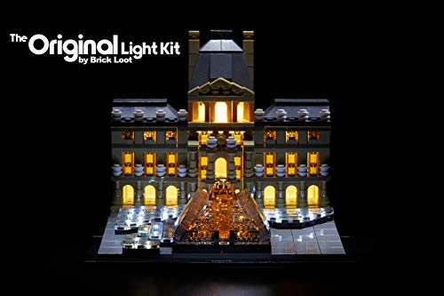 Brick Loot Lighting Kit For Your Lego Louvre Set 21024 #TOP4