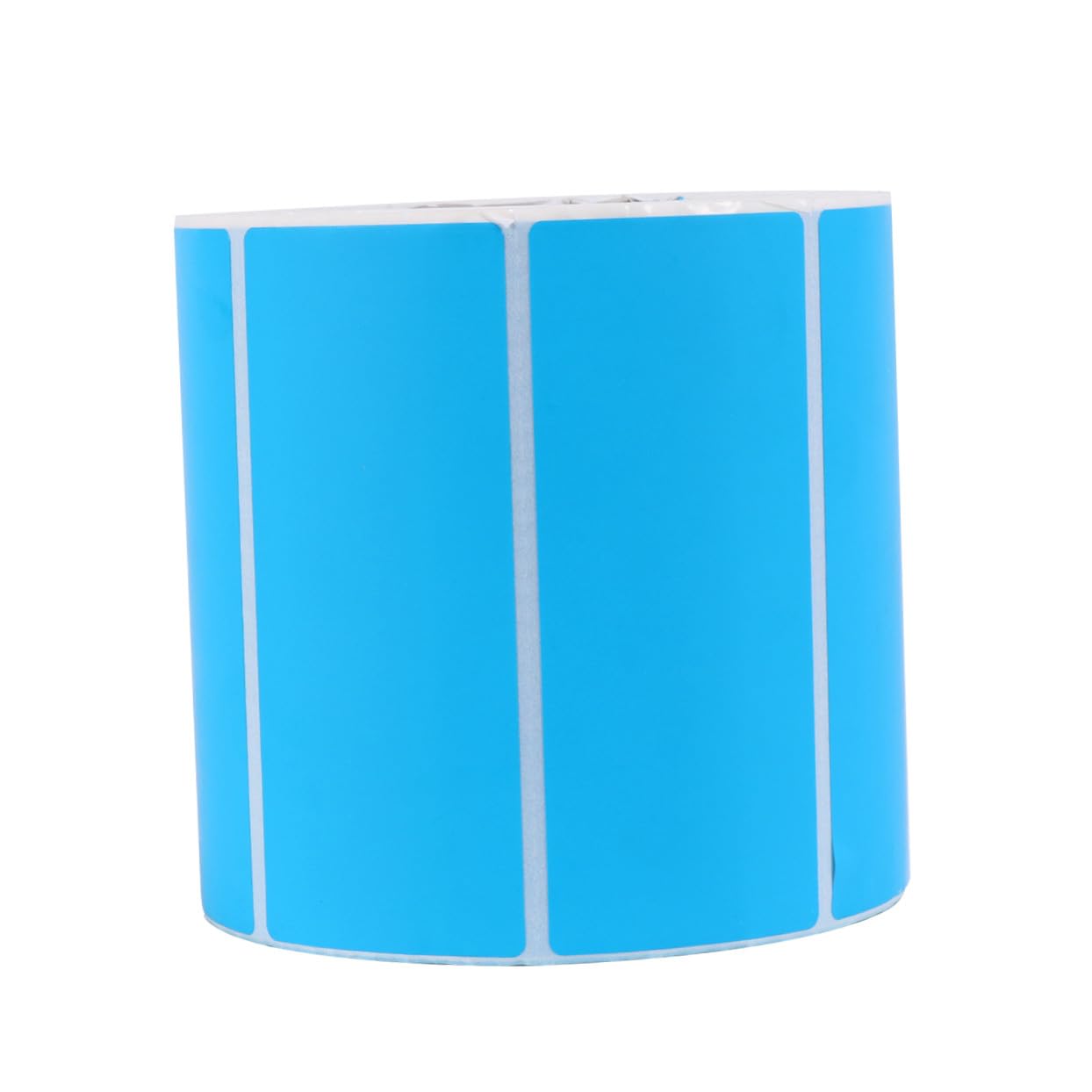 Etichette Adesive Circolari Blu 1000 Pezzi in Carta per Marcatura | Bottiglie e Scatole, Uso Party e Store, Formato Rotondo Semplice, Confezione da 1000 Pezzi