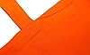 Cottonbagjoe Sac en Toile de Jute Non imprimé avec Deux anses 38 x 42 cm, Coton, Orange, Lot de 10 #2